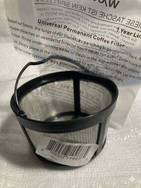 NRP Universal Permanent Coffee Filter Stainless Steel Mesh cf12